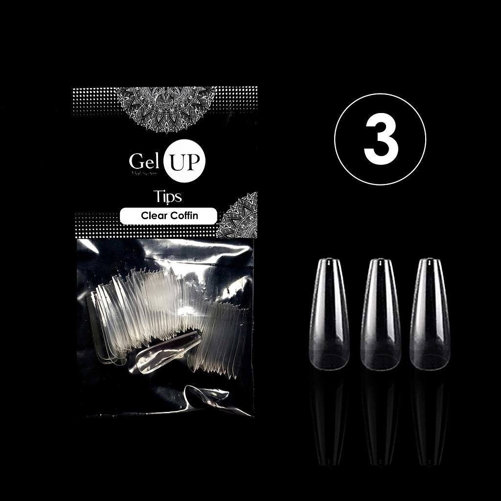 GEL UP REFILL COFFIN CLEAR 3