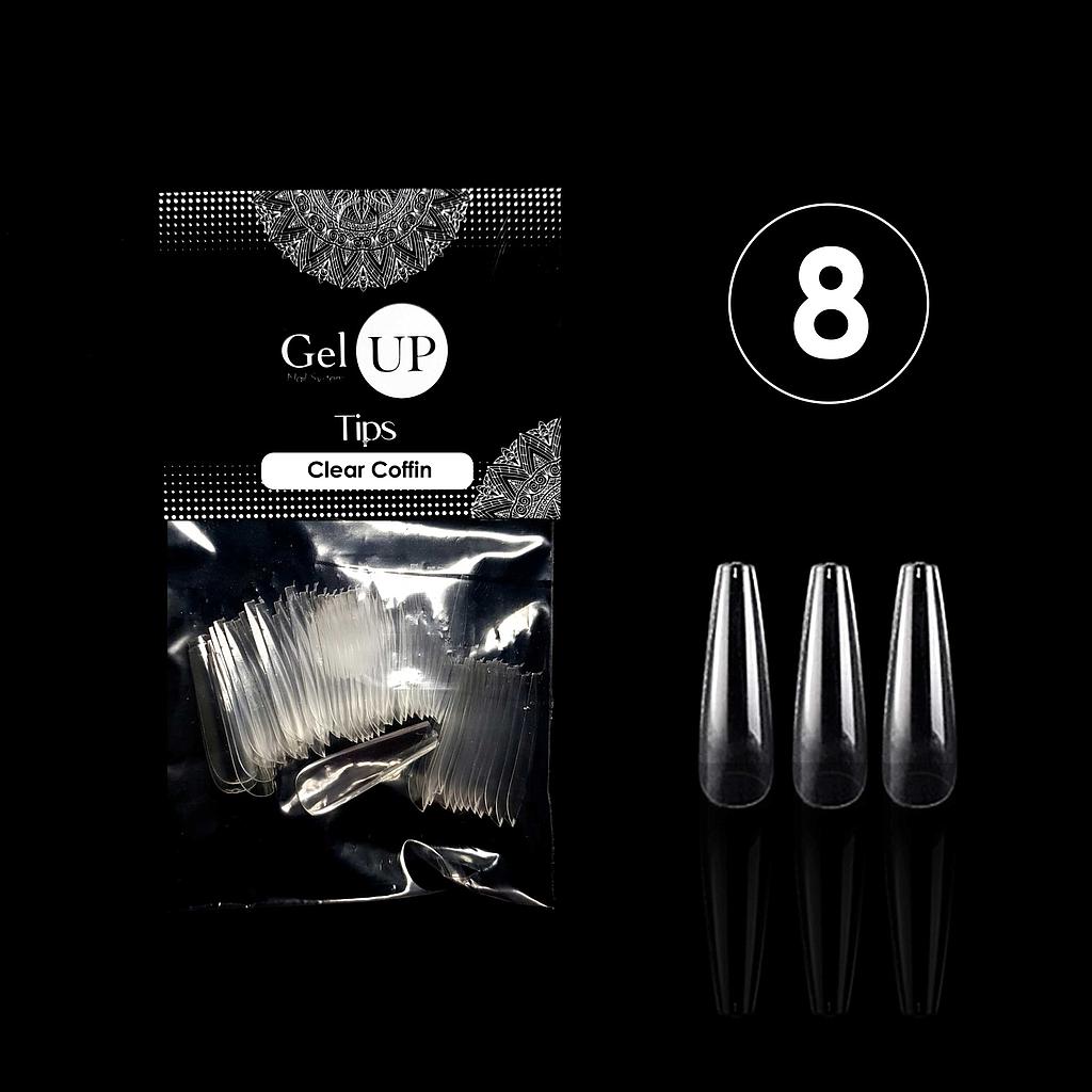 GEL UP REFILL COFFIN CLEAR 8