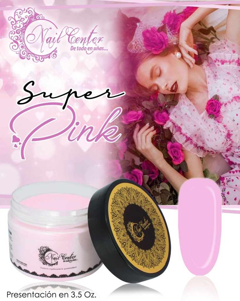 ACRILICO SUPER PINK 1 ONZAS