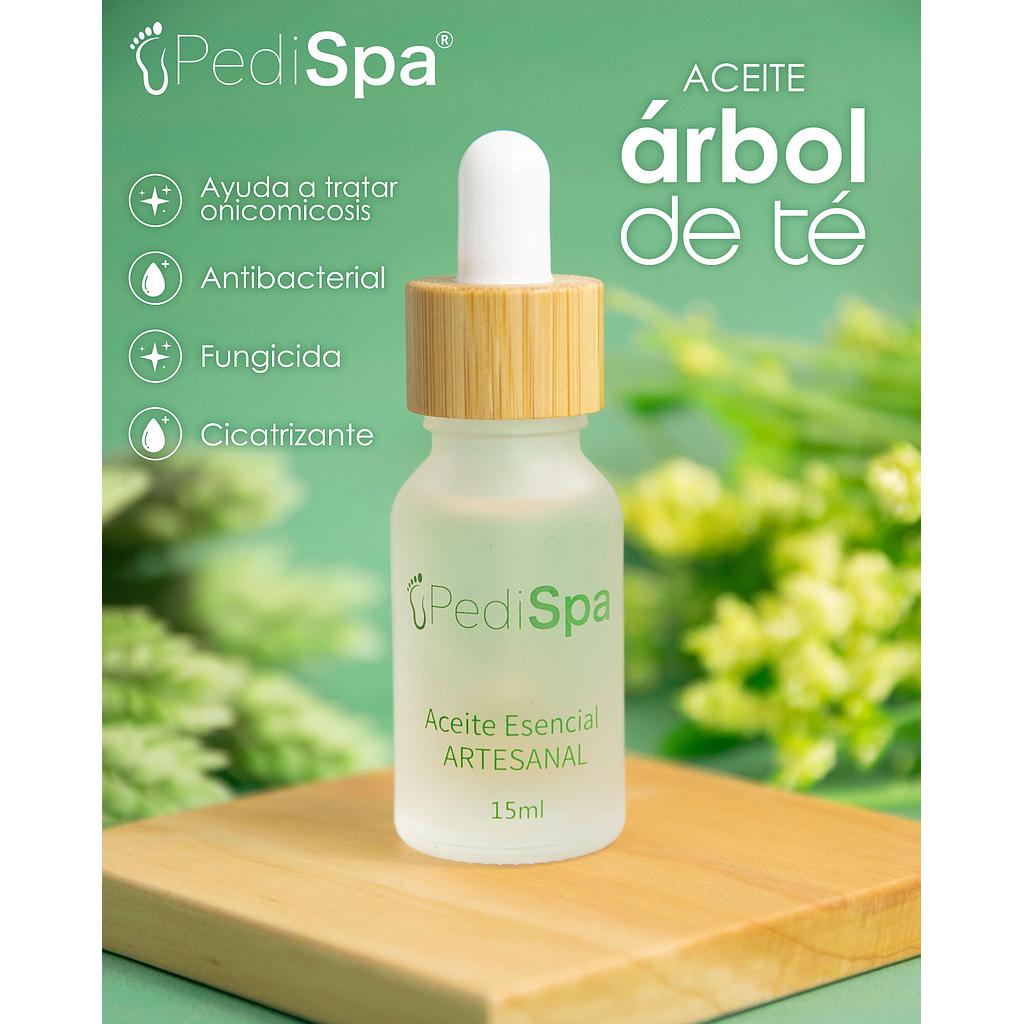 ACEITE ESENCIAL ARTESANAL PEDI SPA ARBOL DE TE 15ML