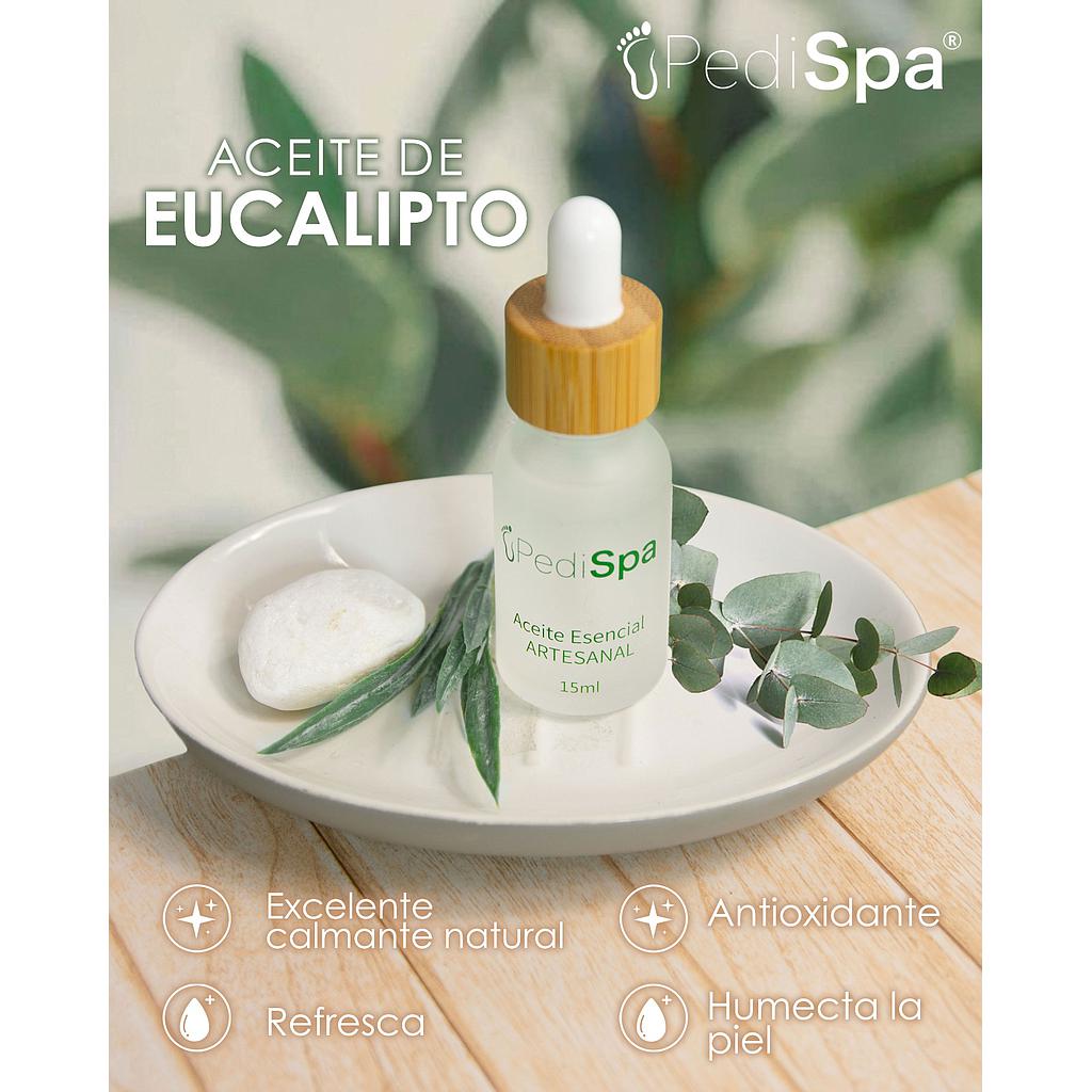 ACEITE ESENCIAL ARTESANAL PEDI SPA EUCALIPTO 15ML