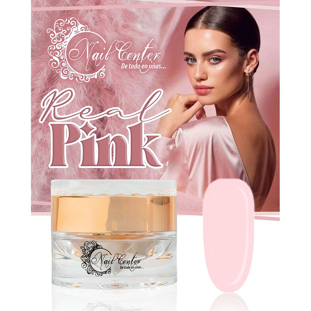 ACRILICO REAL PINK DIAMANTE 1.5 ONZ.