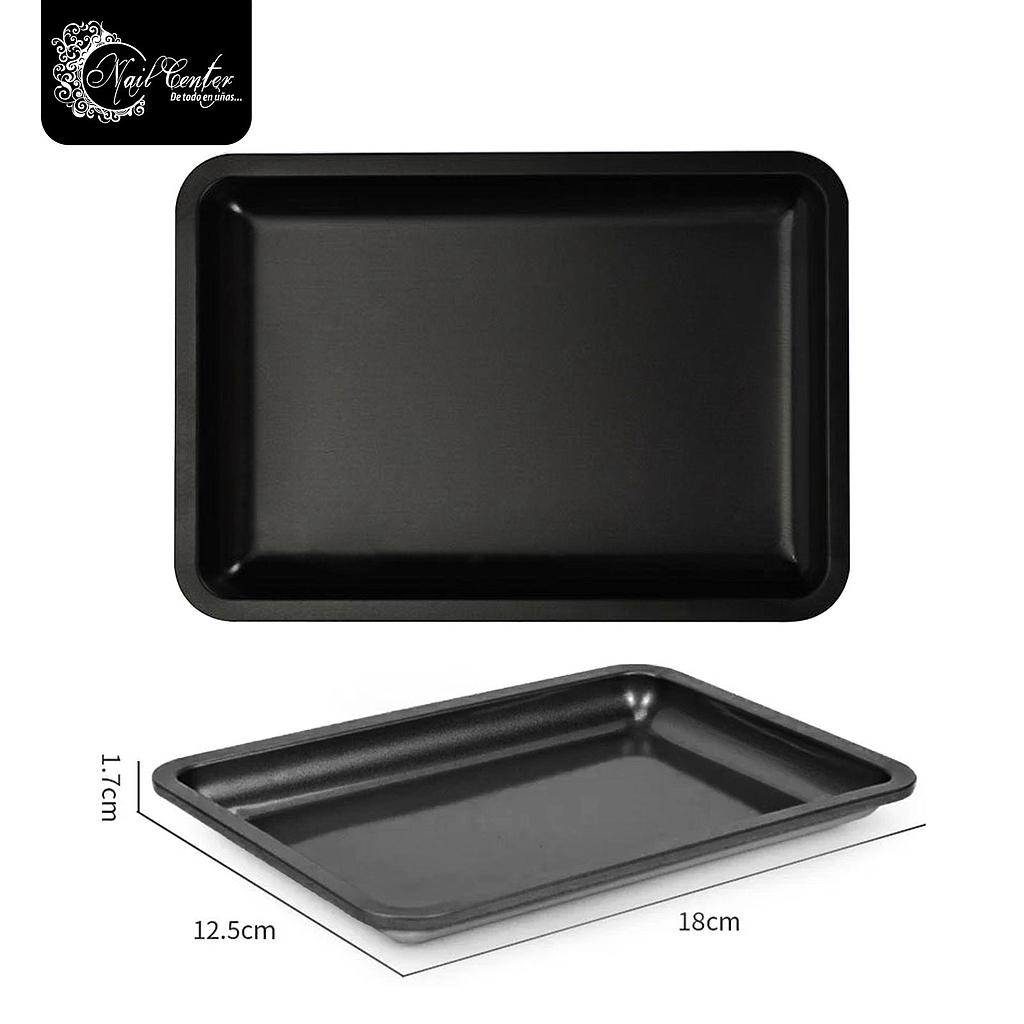 BANDEJA CUADRADA NEGRO