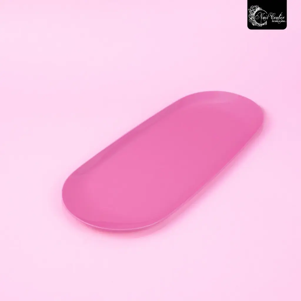 BANDEJA OVAL FUCSIA