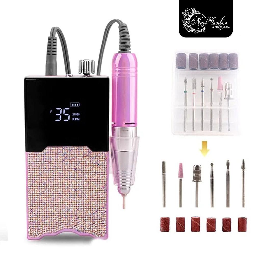 BARRENO INALAMBRICO PINK BLING BLING