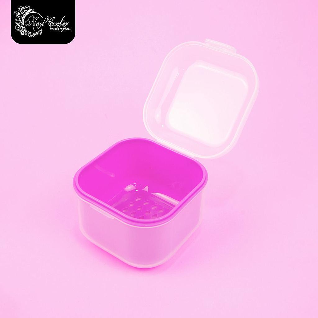 BOWL PARA DESINFECCION DE PUNTAS FUCSIA