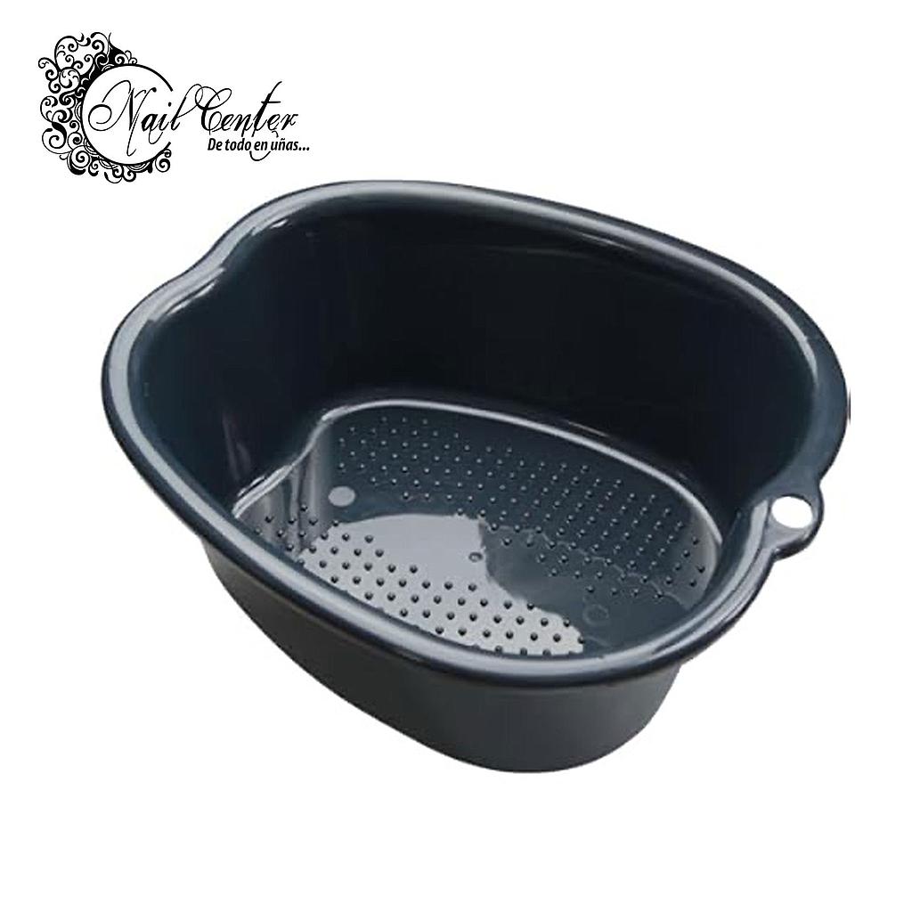BOWL PARA PEDICURA ERGONOMICO NEGRO 30CMS * 37.50 CMS