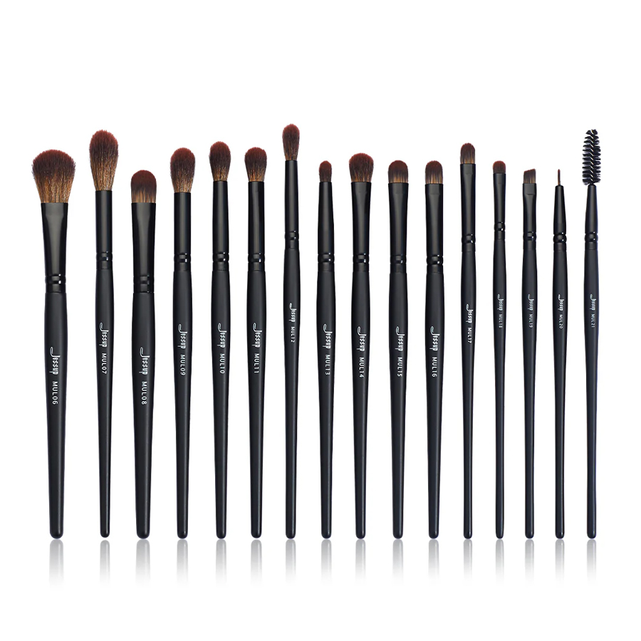 BROCHA  T272 Jessup 16pcs Brushes Set- Black Precision Collection