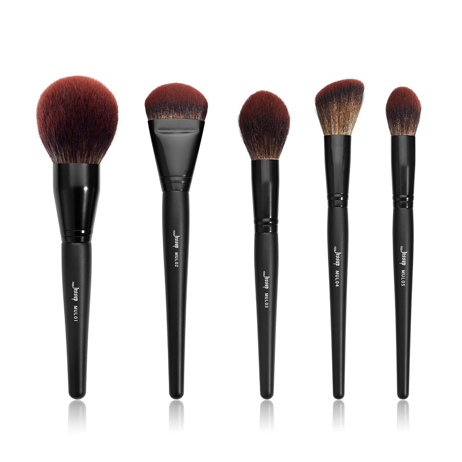 BROCHA T273 Jessup 5pcs Brushes Set-Black Face Collection