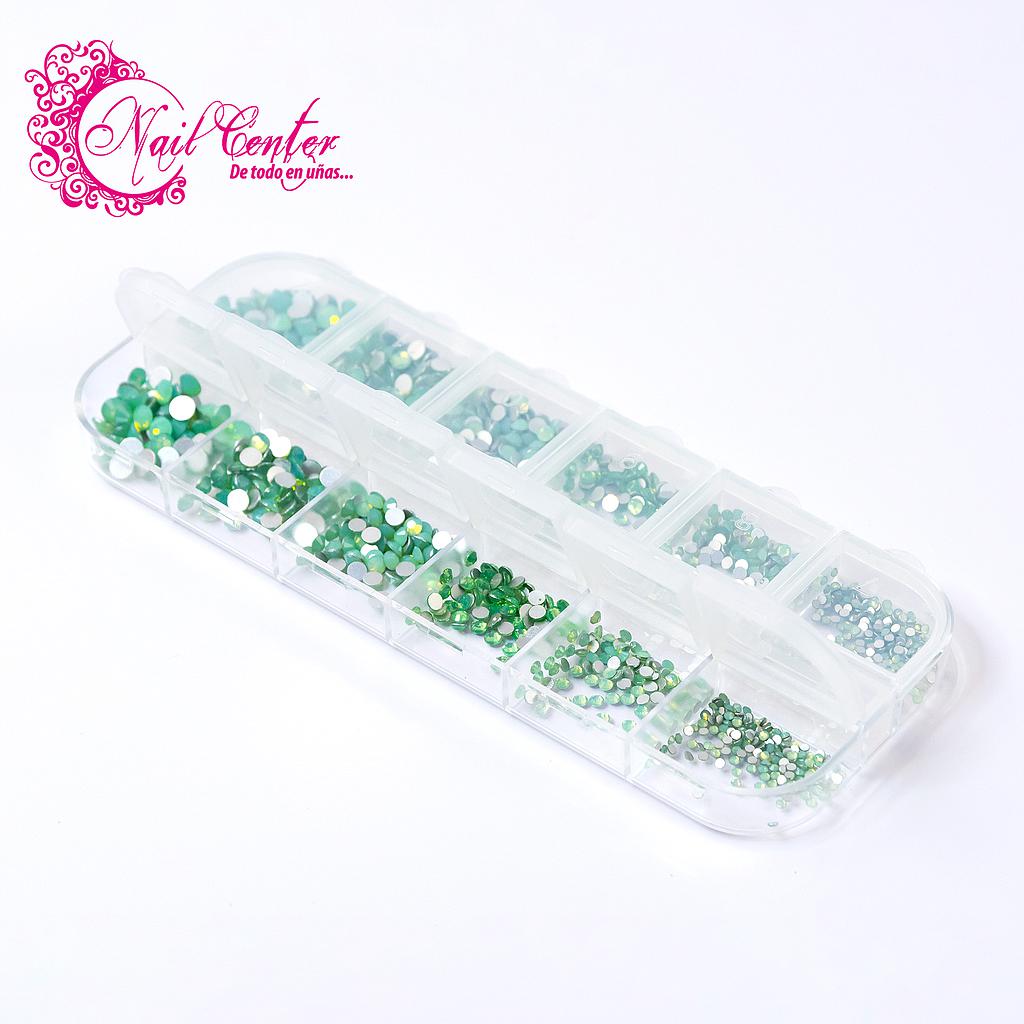 CAJA 12 ESPACIOS CRISTALES OPAL 1