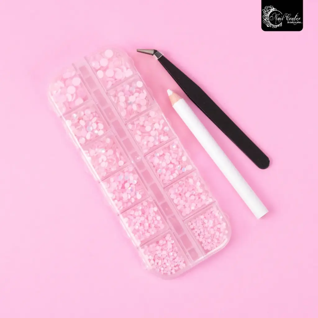 CAJA BISUTERIA ROSA