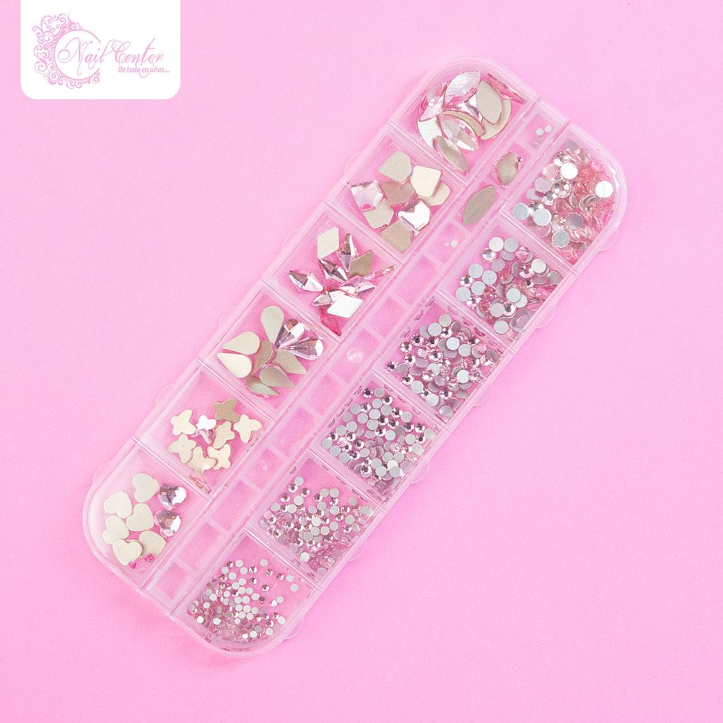 CAJA DE CRISTALES PREMIUM CUARZO