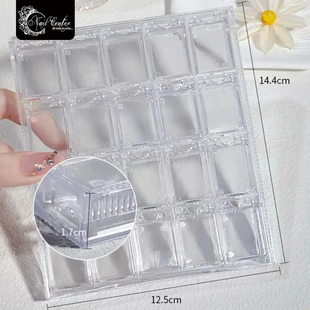 CAJA PLASTICA 20 ESPACIOS