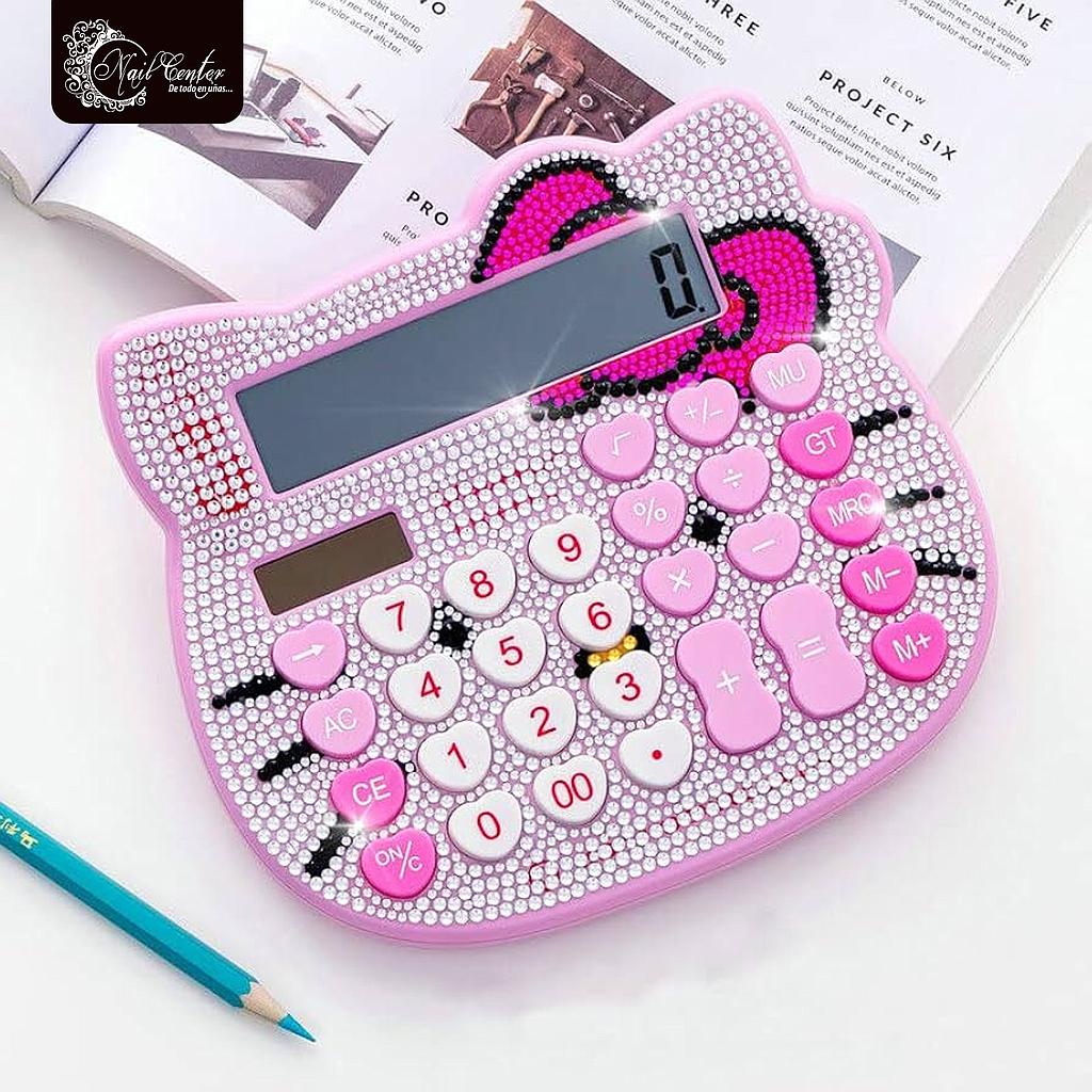 CALCULADORA KITTY BLING BLING