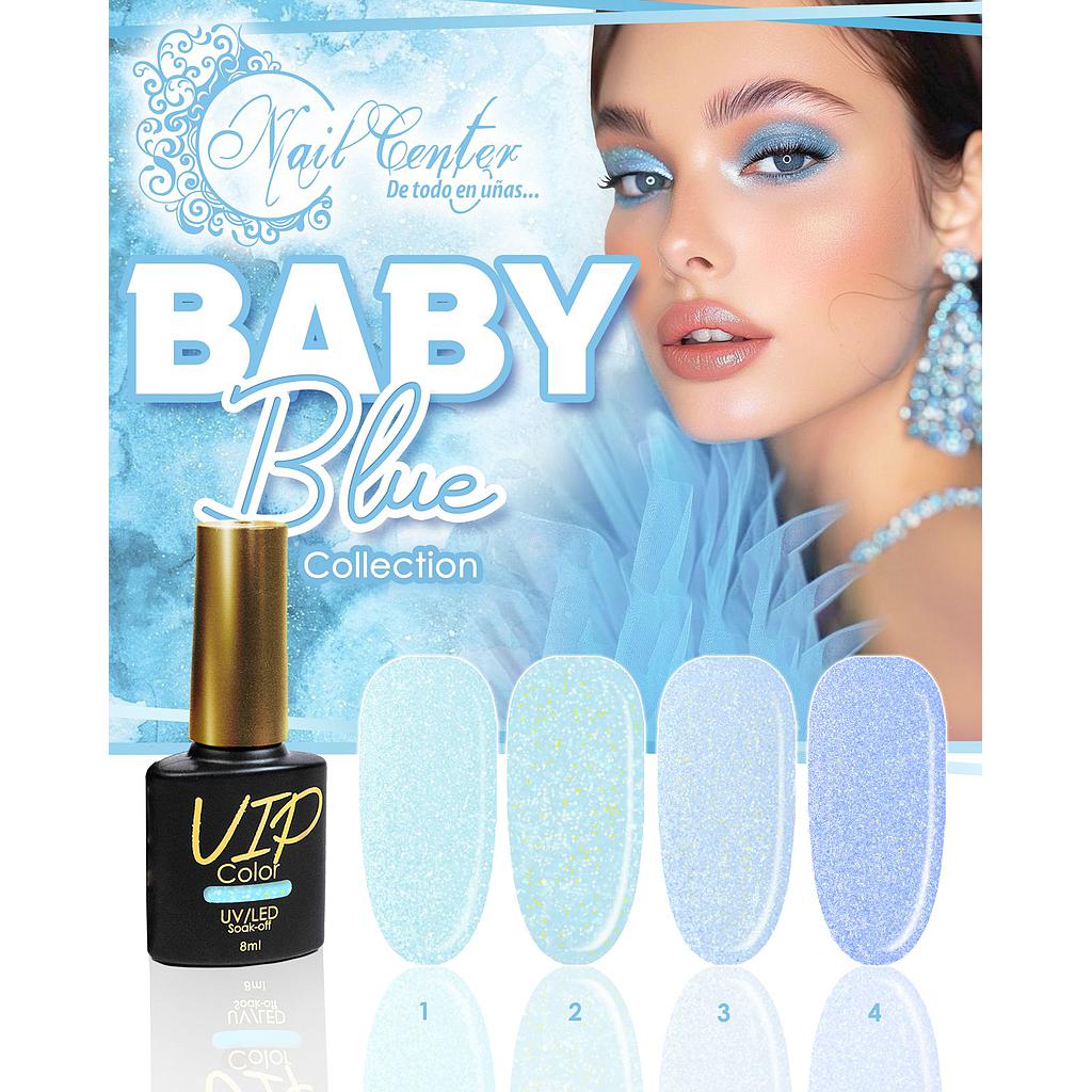 COLECCION BABY BLUE VIP 4 TONOS 