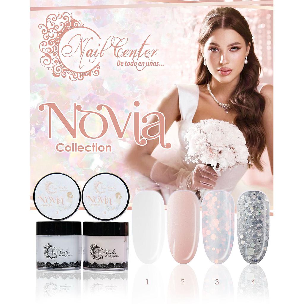 COLECCIÓN DE ACRILICO NOVIA 4 TONOS