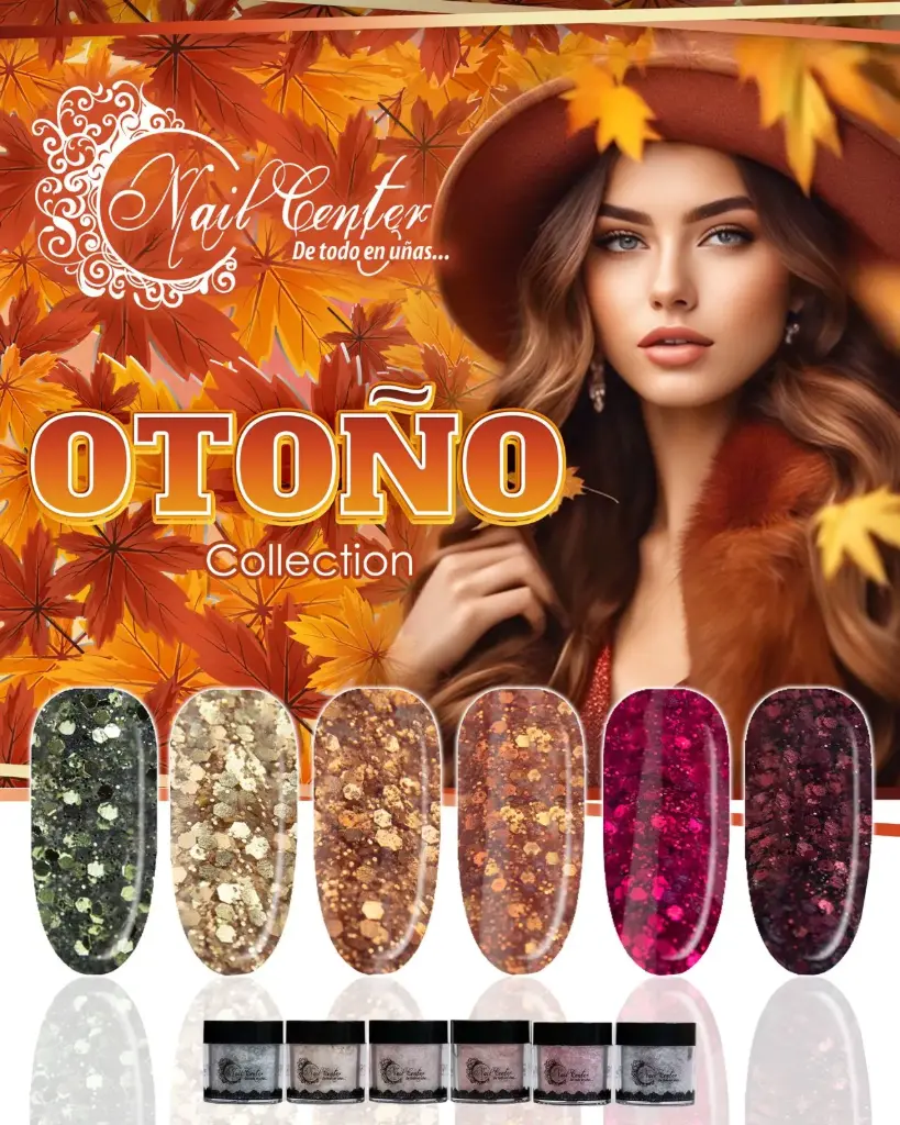 COLECCIÓN DE ACRILICO OTOÑO 6 TONOS