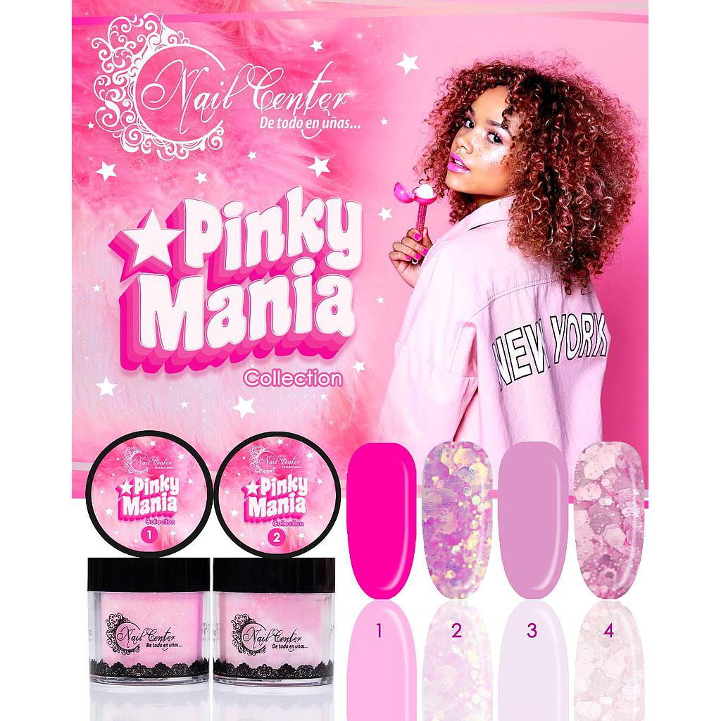 COLECCIÓN DE ACRILICO PINKY MANIA  4 TONOS