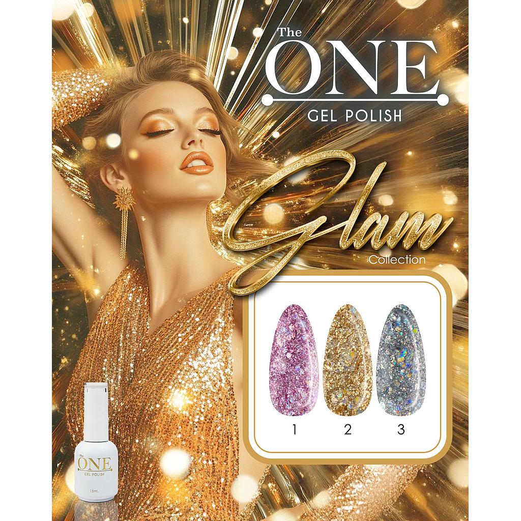 COLECCION GEL THE ONE GLAM 3 TONOS 15ML