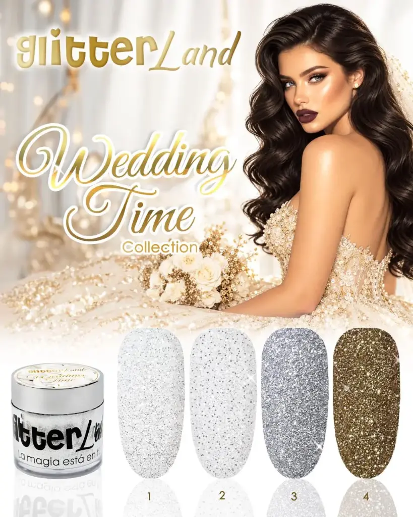 COLECCION GLITTERLAND 1/4 TARRO WEDDING TIME