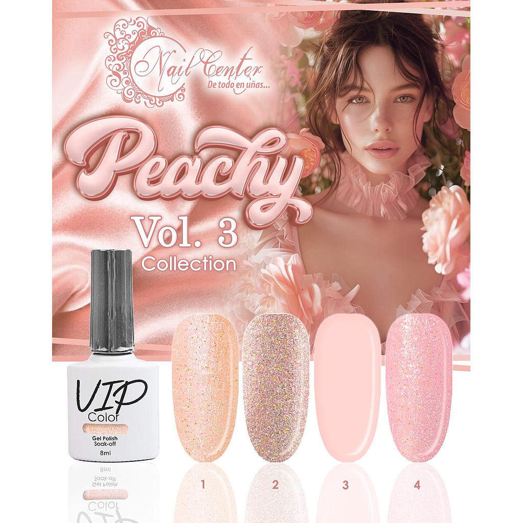 COLECCION PEACHY  VIP 4 TONOS VOL. 3