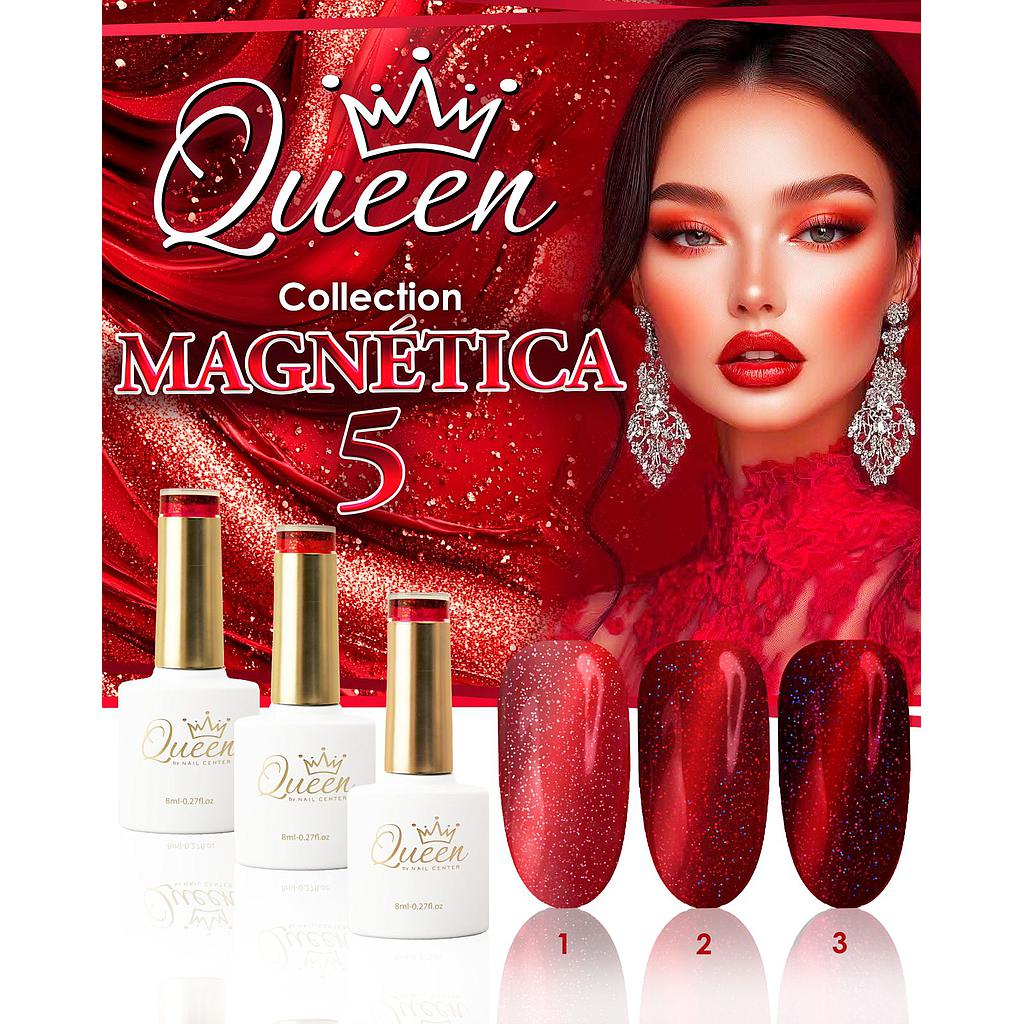 COLECCION QUEEN MAGNETICA VOL.5 3 PIEZAS 8ML