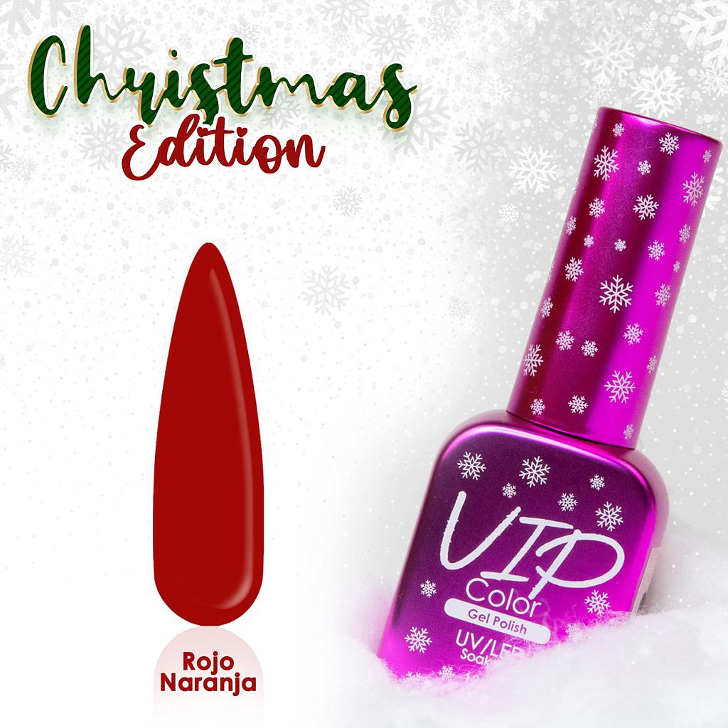 VIP COLOR ROJO NARANJA - EDICION NAVIDEÑA