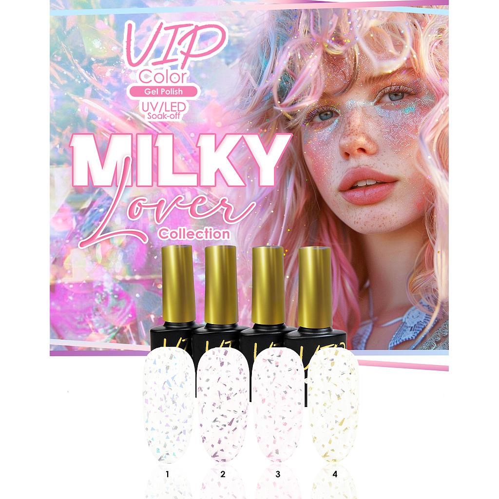 COLECCIÓN VIP 8 ML 4 TONOS MILKY LOVER