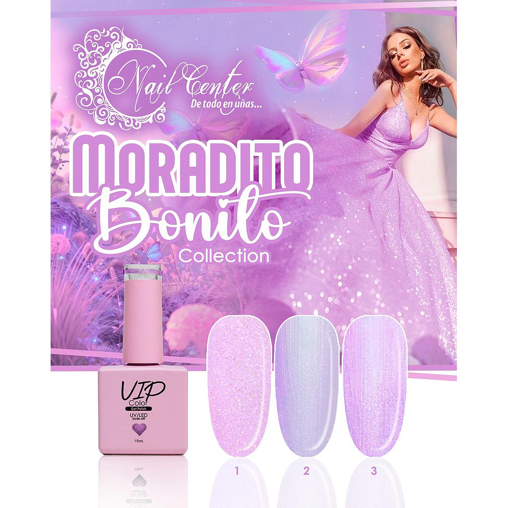 COLECCION VIP COLOR MORADO BONITO 15ML