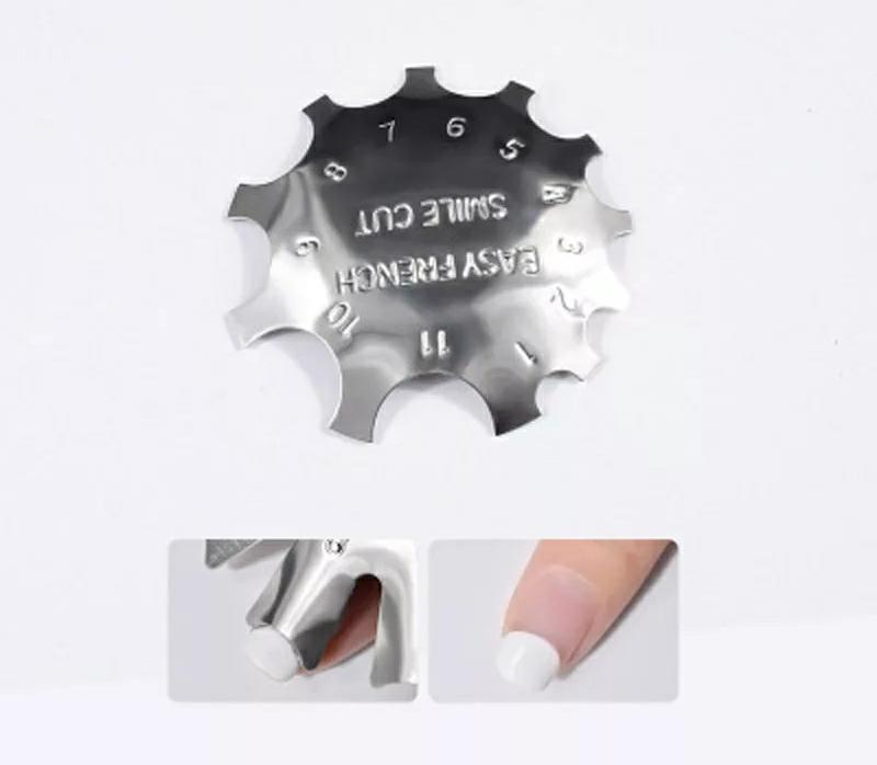 CORTADOR DE SONRISA NORMAL PLATA