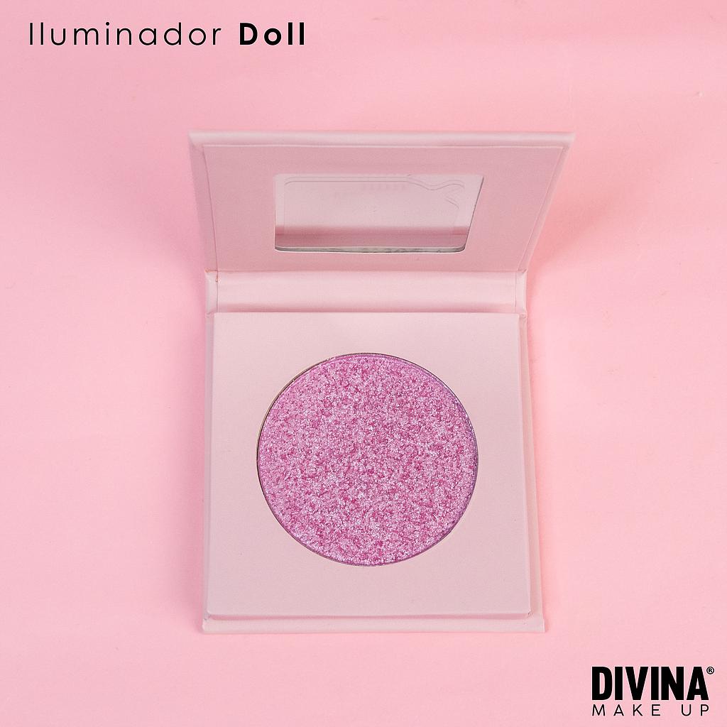 DIVINA MAKE UP HIGHLIGHTER PINK DOLL