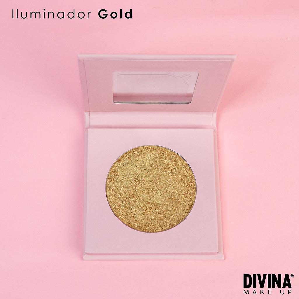 DIVINA MAKE UP HIGHLIGHTER PINK GOLD
