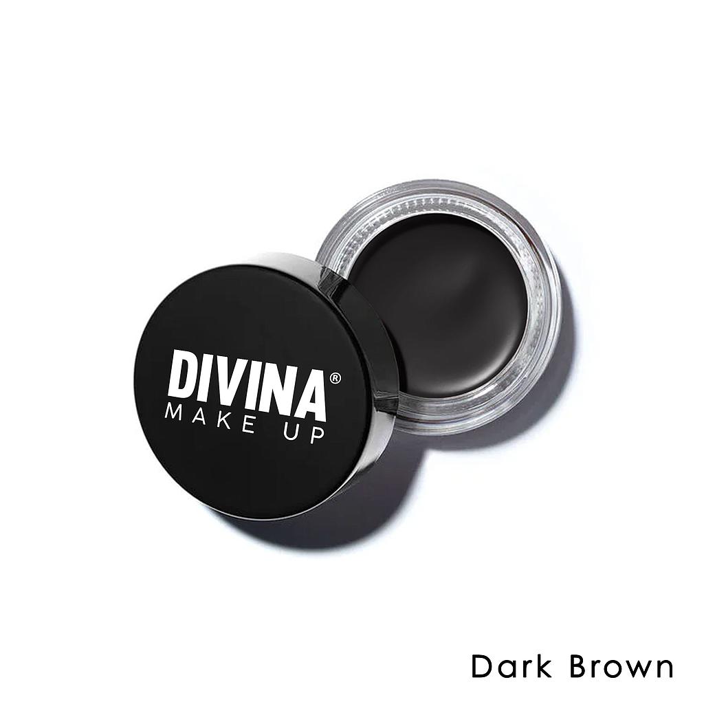 DIVINA MAKE UP POMADA PARA CEJAS DARK BROWN