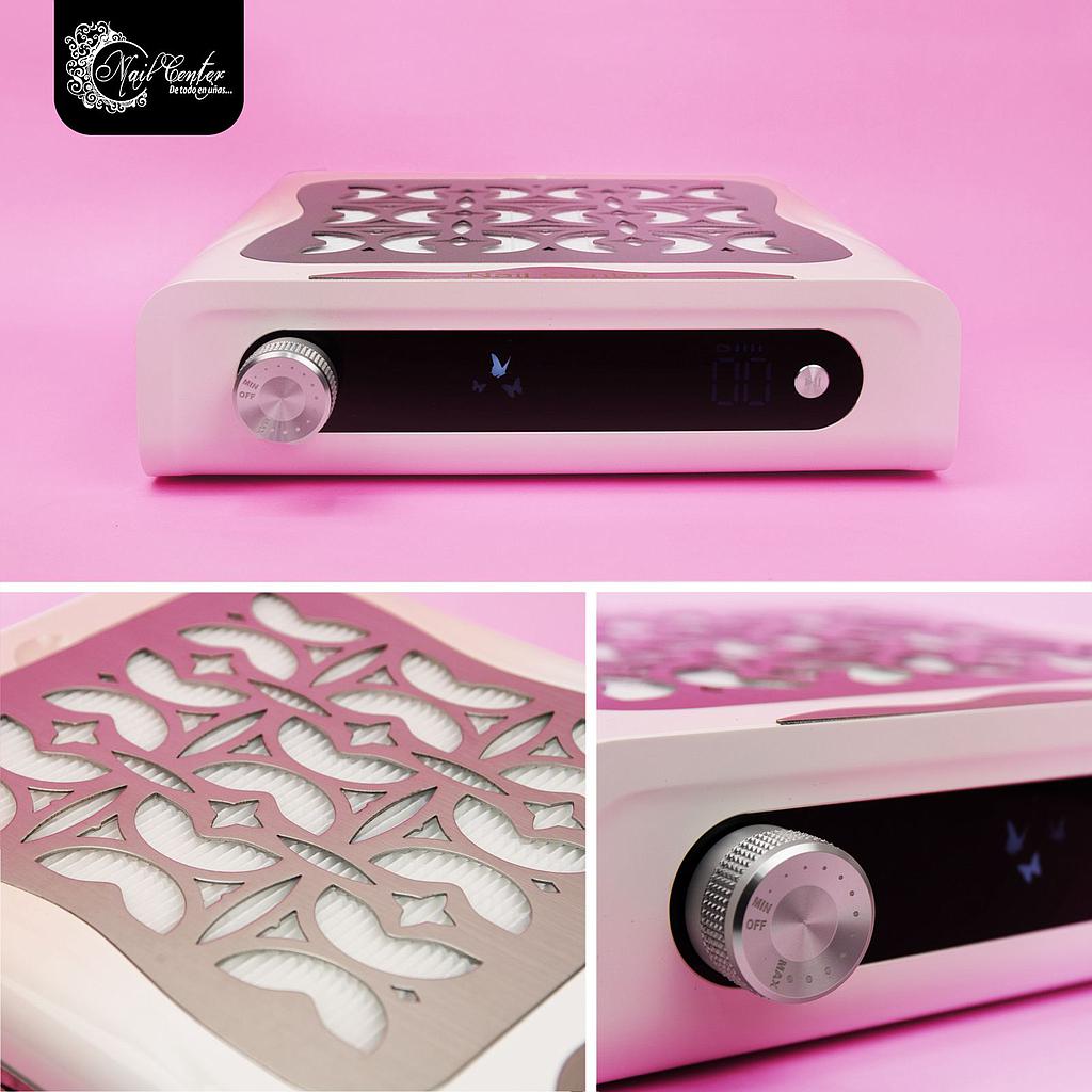 EXTRACTOR NAIL CENTER BUTTERFLY PINK