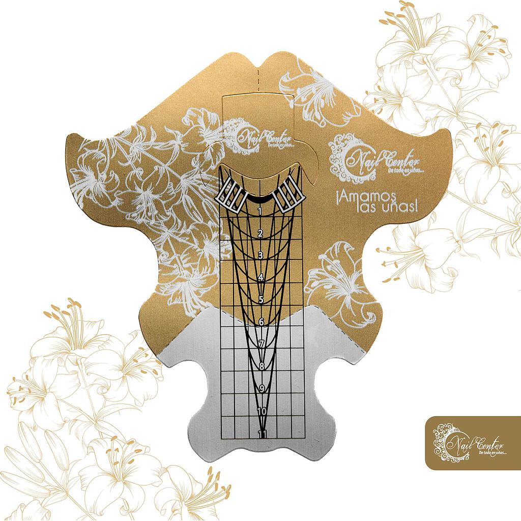 FORMAS DORADAS 300 PIEZAS