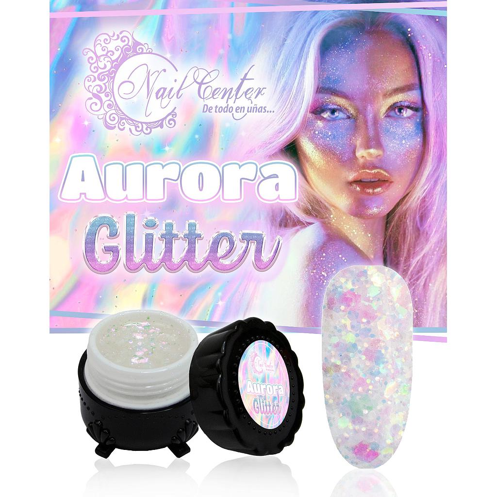 GEL AURORA GLITTER TARRO 