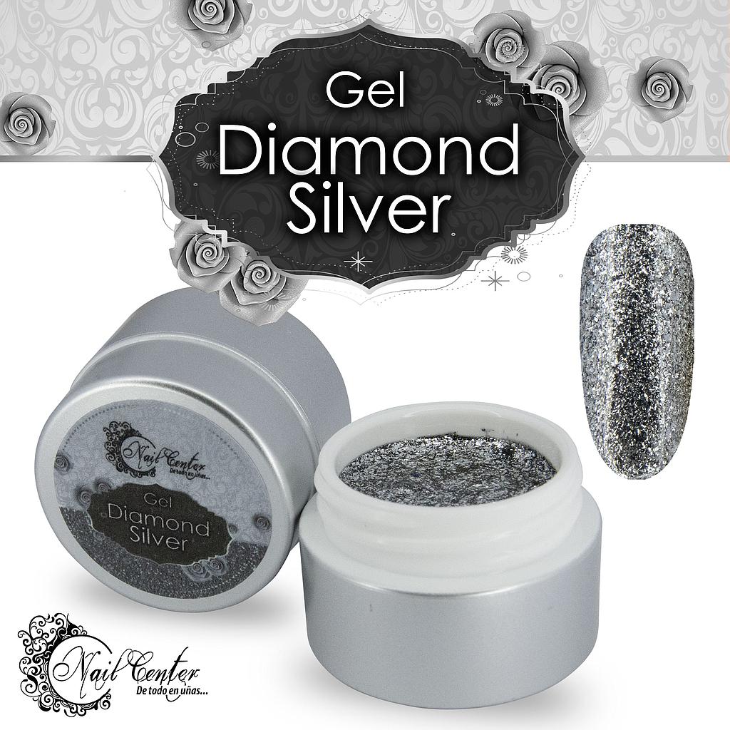 GEL FLAKE SILVER DIAMOND
