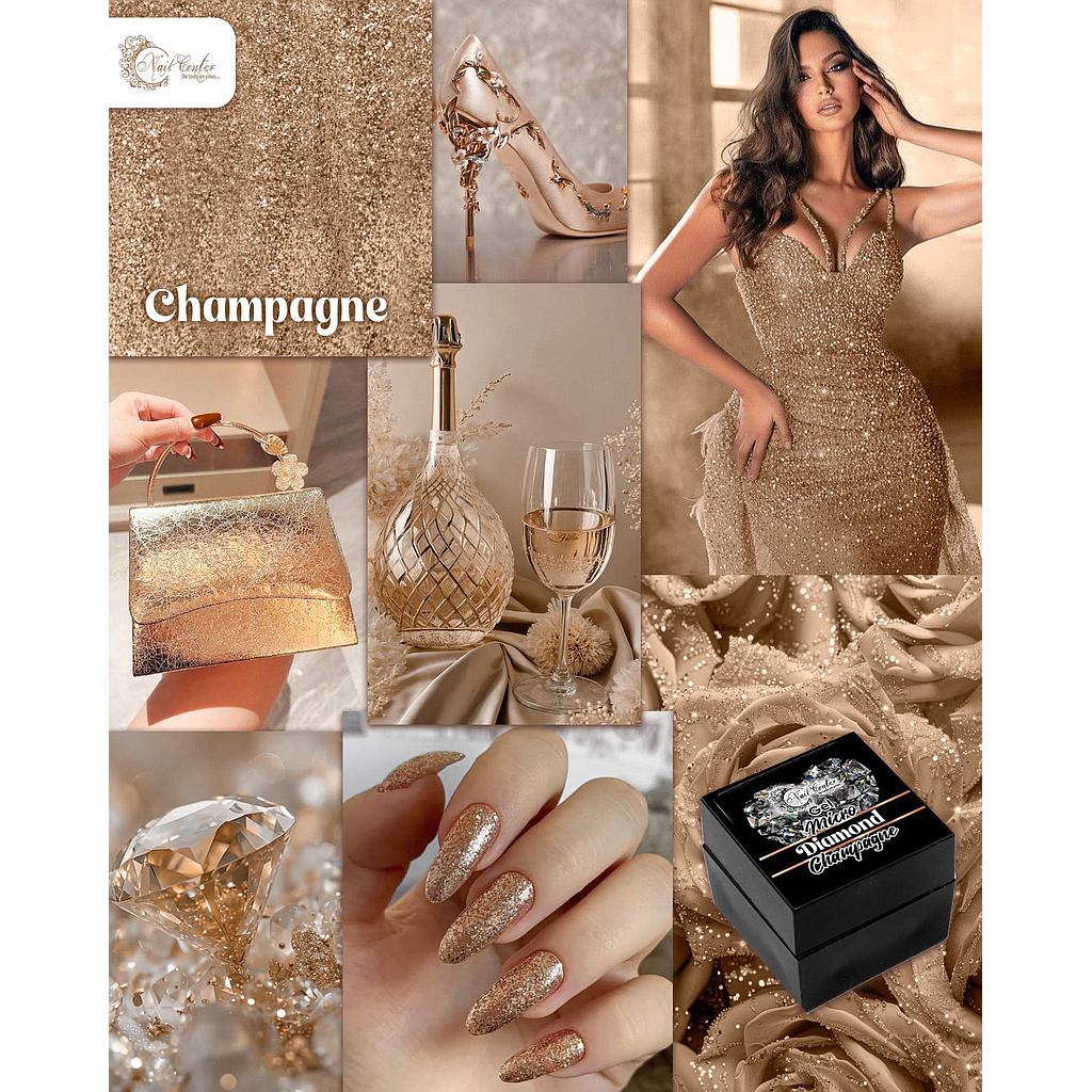 GEL MICRO DIAMOND CHAMPAGNE