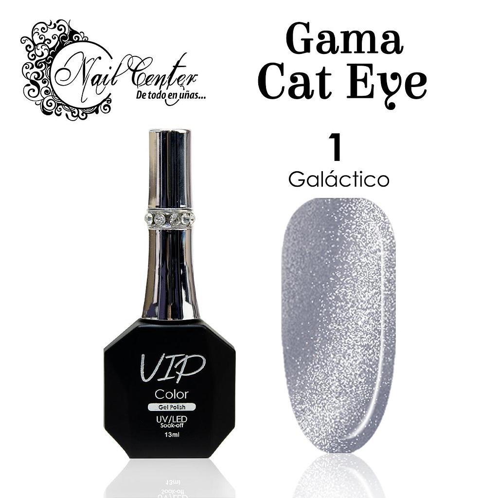 GEL VIP COLOR EDICION LIMITADA 13ML CAT EYE EFECTO VELVET 1 GALACTICO