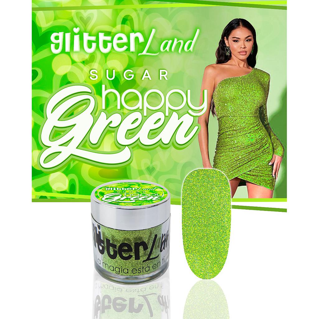 GLITTERLAND SUGAR HAPPY GREEN