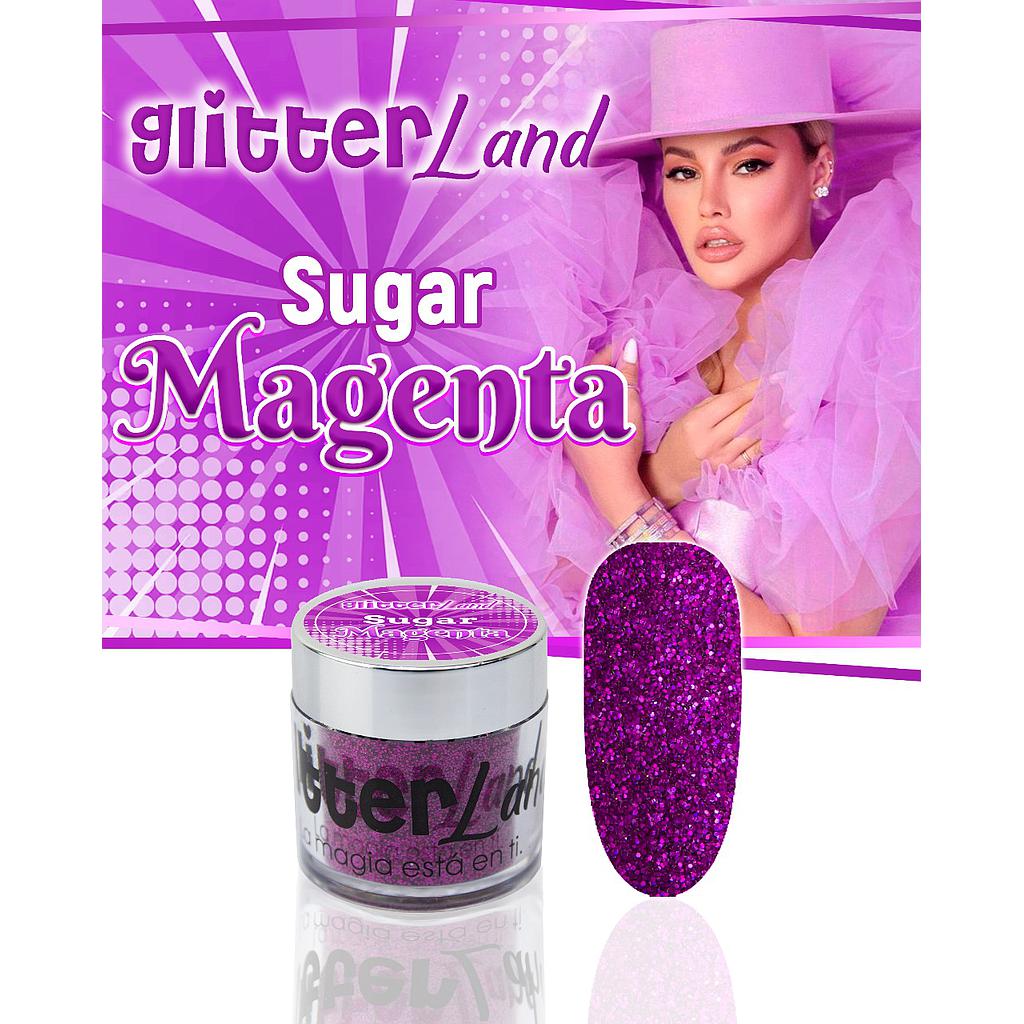 GLITTERLAND SUGAR MAGENTA