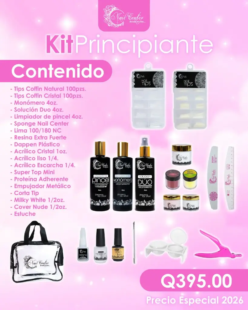 KIT ACRILICO PARA PRINCIPIANTES