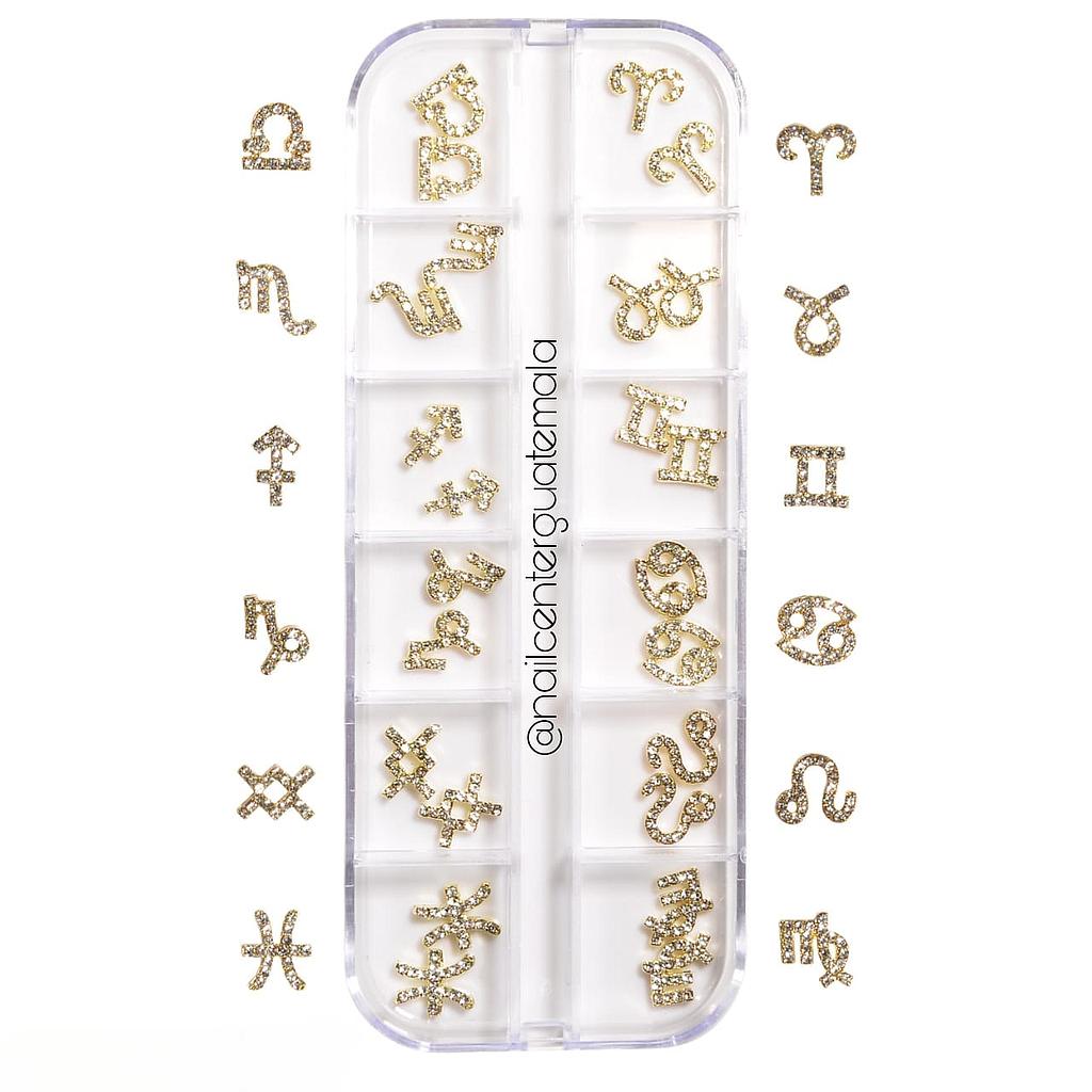 KIT DE CHARMS ZODIACO