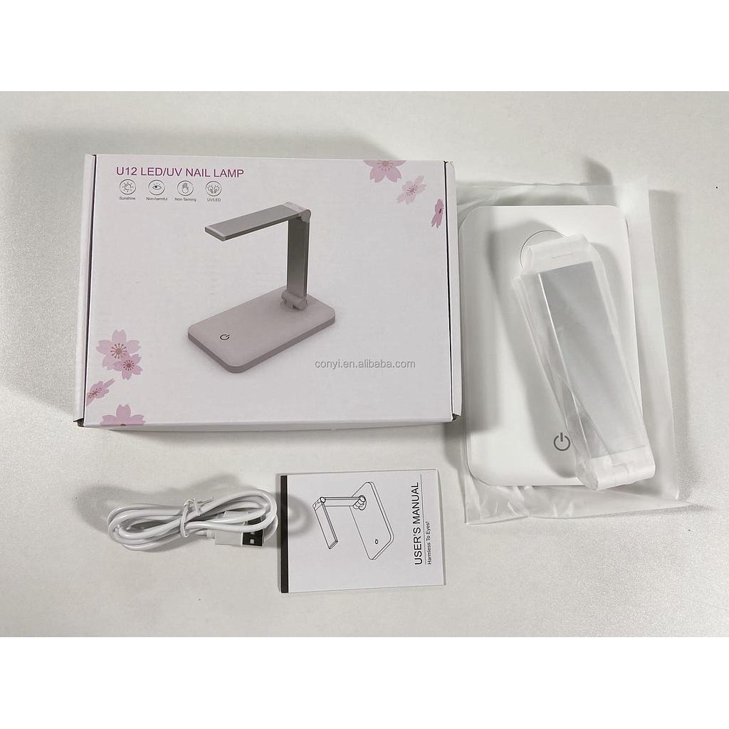 LAMPARA U 12 LED/UV PARA GEL UP