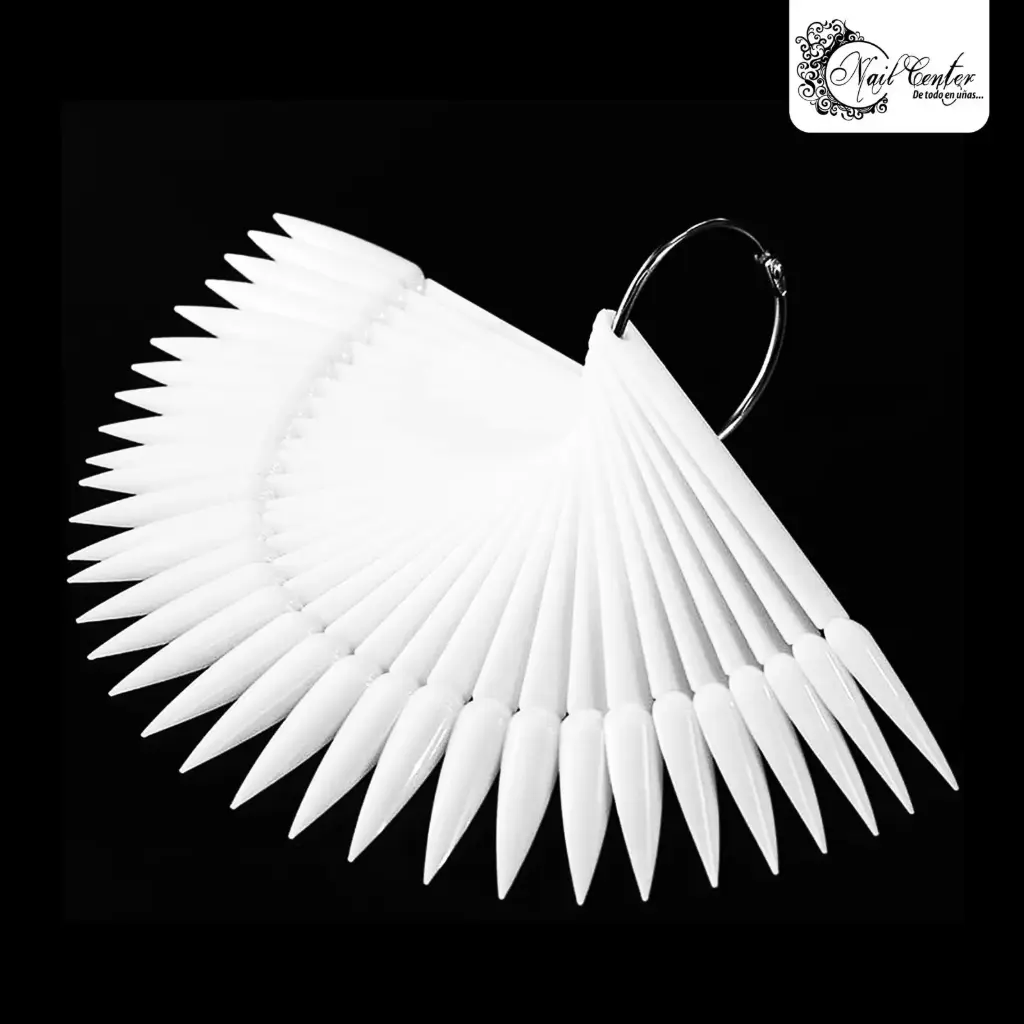 LLAVERO STILLETO BLANCO