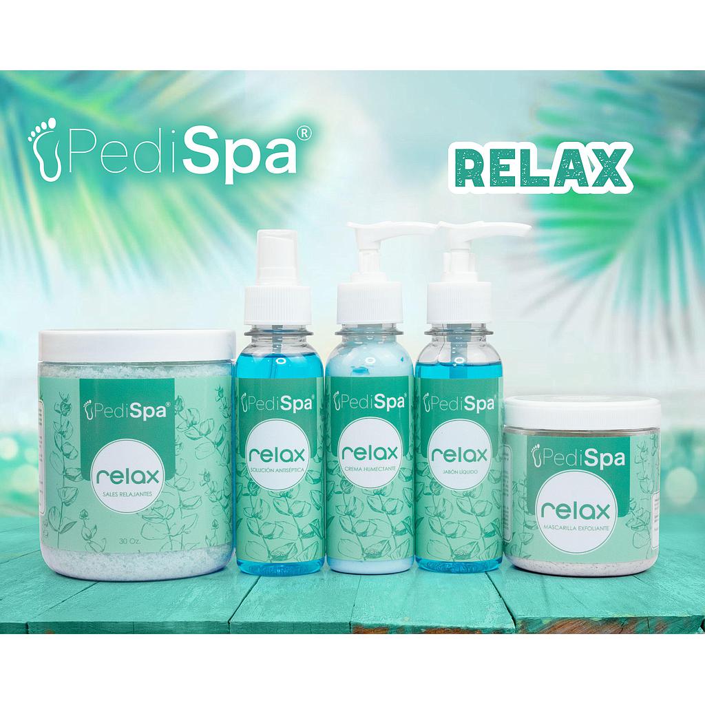 PEDI SPA KIT PEDICURE RELAX 8 ONZAS - 5 PASOS