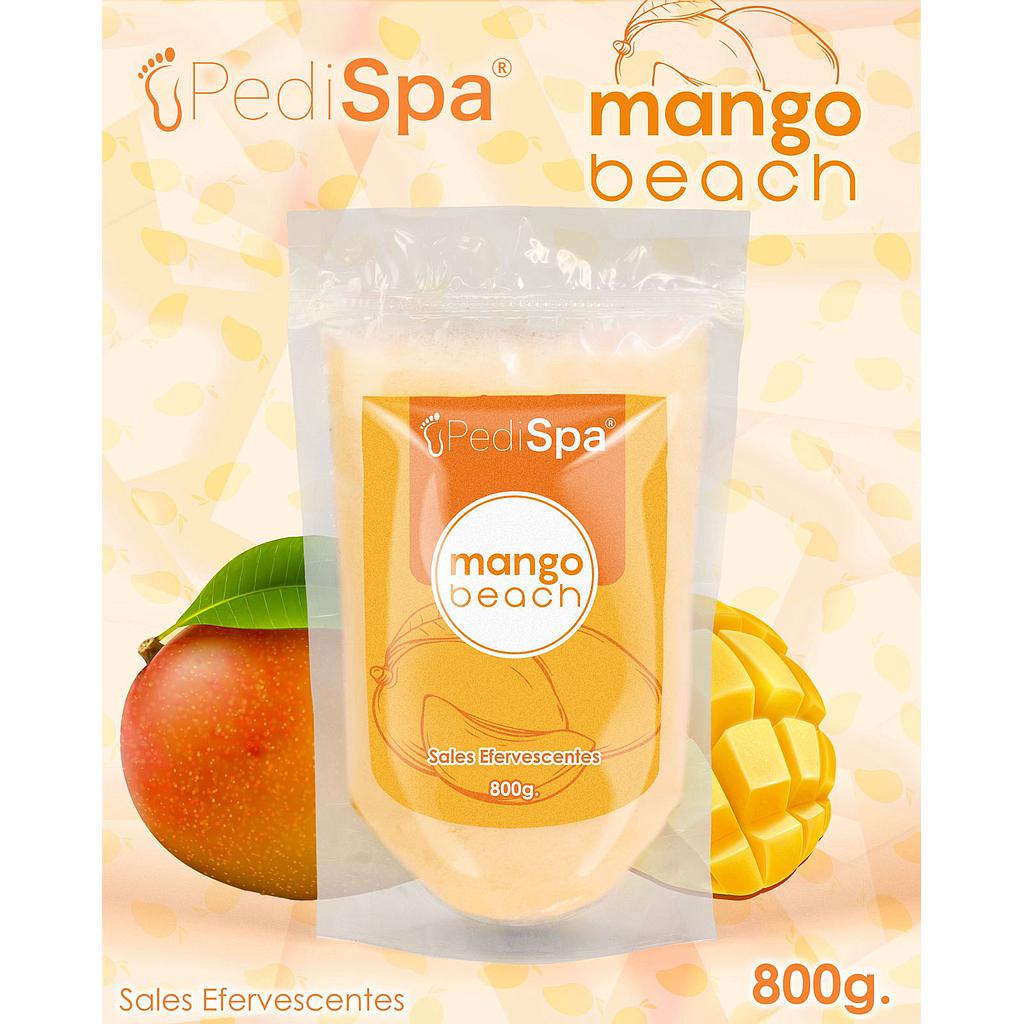 PEDI SPA SALES EFERVESCENTES AROMA MANGO 800G
