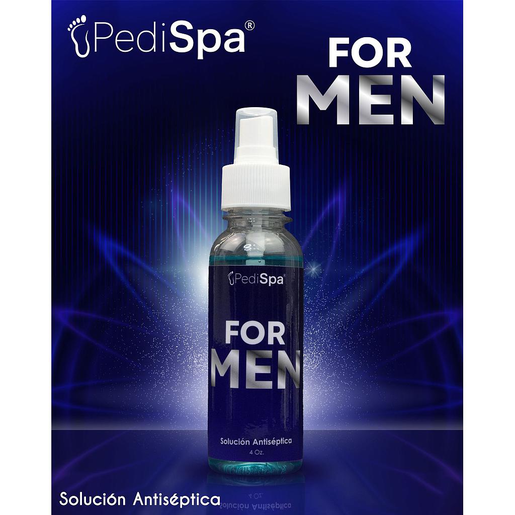 PEDI SPA SOLUCION ANTISEPTICA AROMA FOR MEN 4 OZ