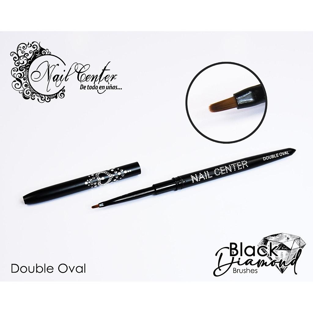 PINCEL BLACK DIAMOND DOUBLE OVAL