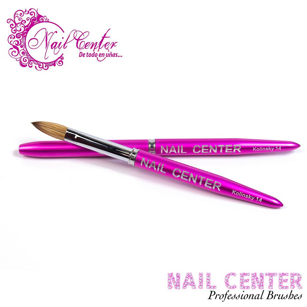 PINCEL KOLINSKY NAIL CENTER NO. 14